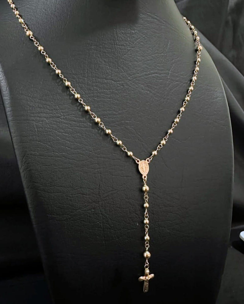 Escapulario en oro laminado 18K